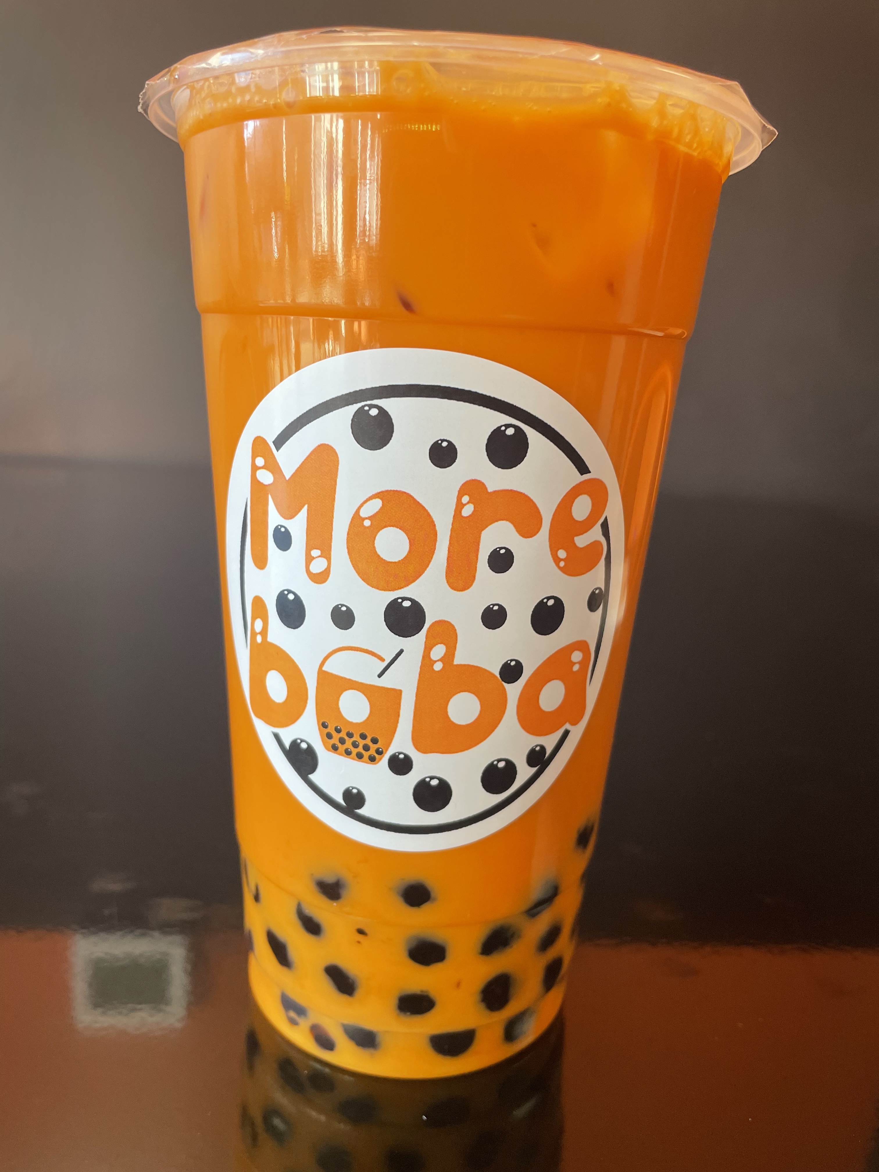 Thai Milk Tea at More Boba
